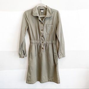 J. Crew Green Dress